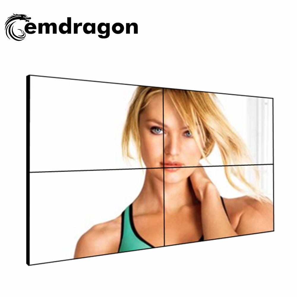 Ultra Thin Narrow Bezel 46 Inch LCD TV Wall Mount Video Wall Price Media Video Walldigital Signage Display with Original Panel