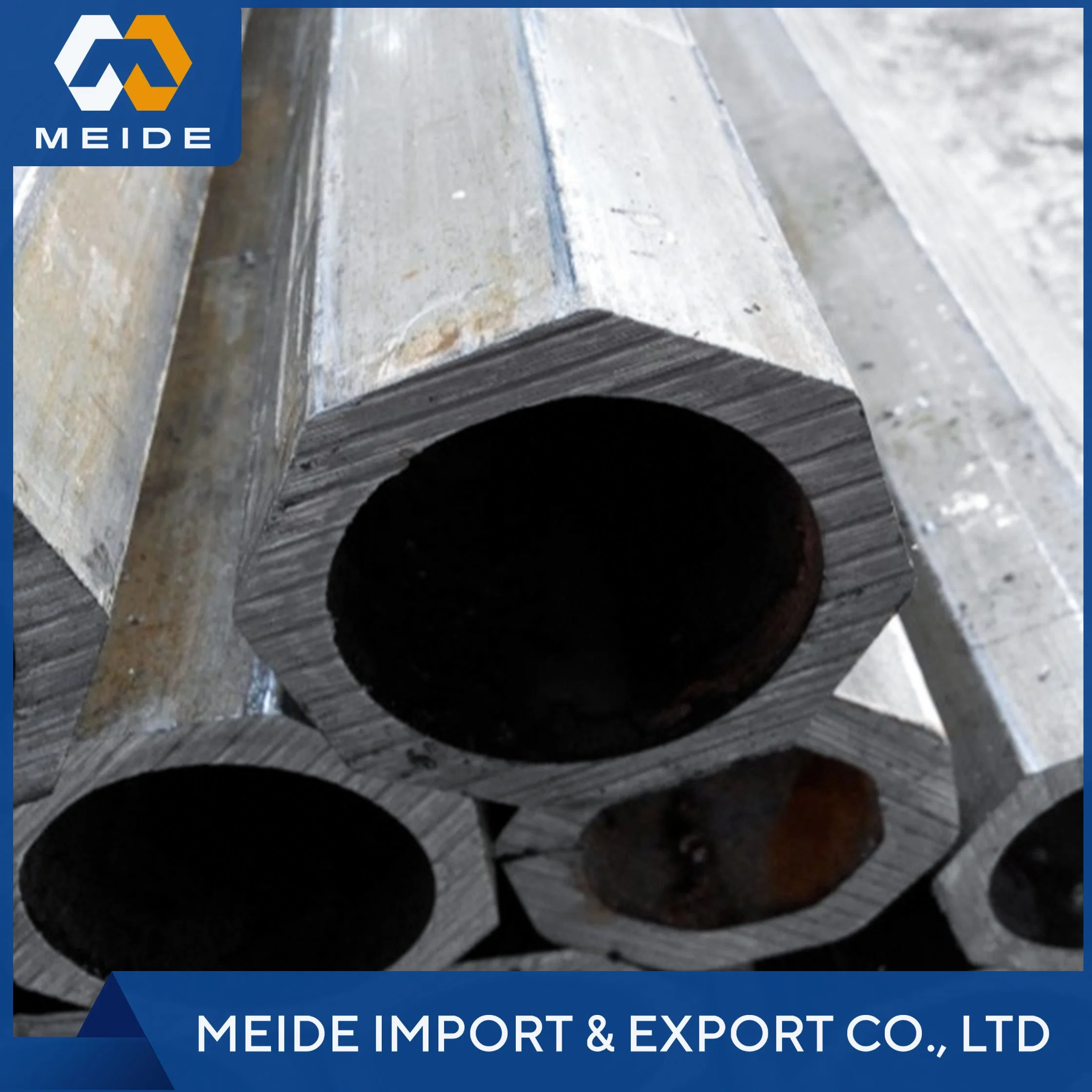 Seamless Carbon Steel Pipe 1320/Smn420/ 20mn6/1.1169/20mn2 Customized Irregular Steel Pipe with Triangle, Hexagonal, Square, and Rectangular Oval Shapes