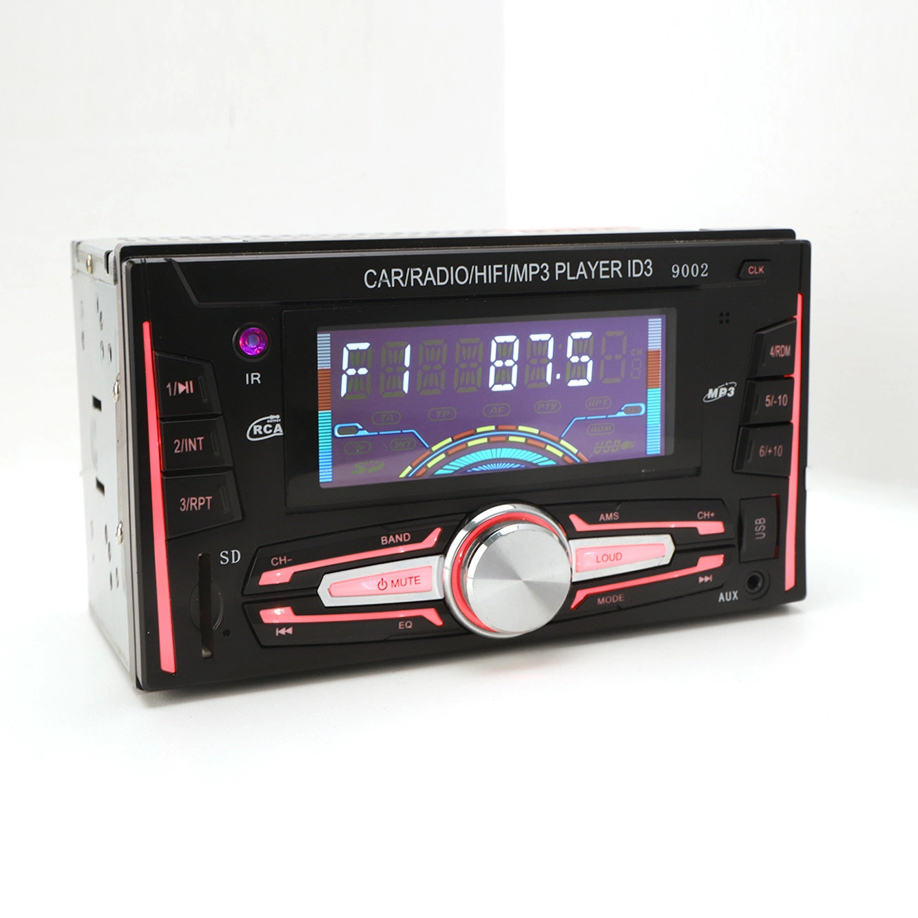 Auto Radio Auto Audio Video Audio pantalla LCD Doble DIN Car MP3 Player estéreo para coche con Bluetooth