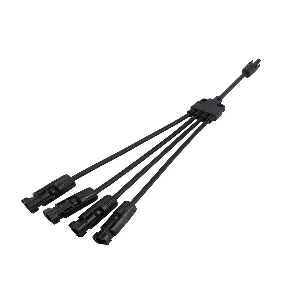 Geya 6mm2 Flat Copper Strip Mc4 Connecting Wire Soft Solar 30cm/2m Length Male Female Mc-4 Connectors Solar PV Charging Cable