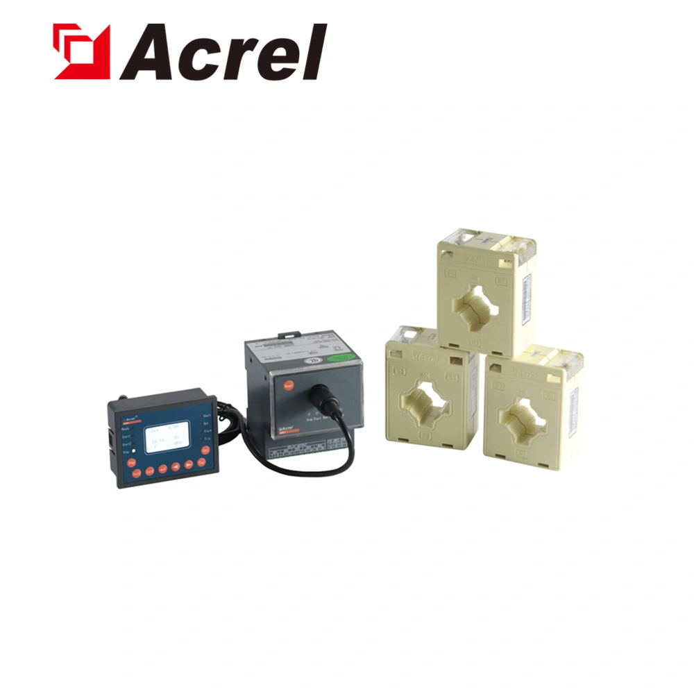 Acrel Smart Protector de motor tiene alarma opcional Modbus RS485 El voltaje de corriente de fuga de electricidad Anti Shake salida analógica 4-20 mA Soe la función de grabación de eventos