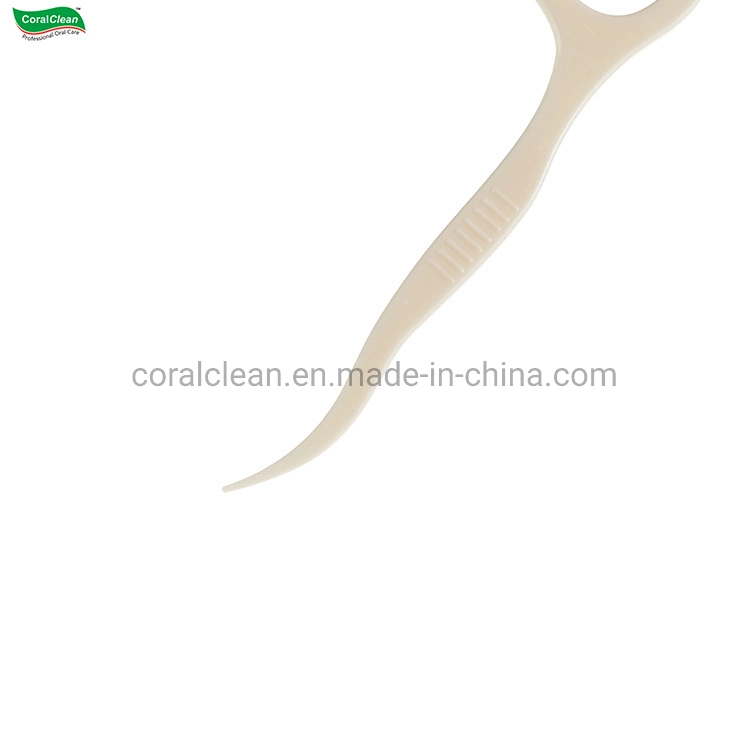 High Quality Manufacturer Expanding Floss Toothpick Dental Flosser Floss Picks