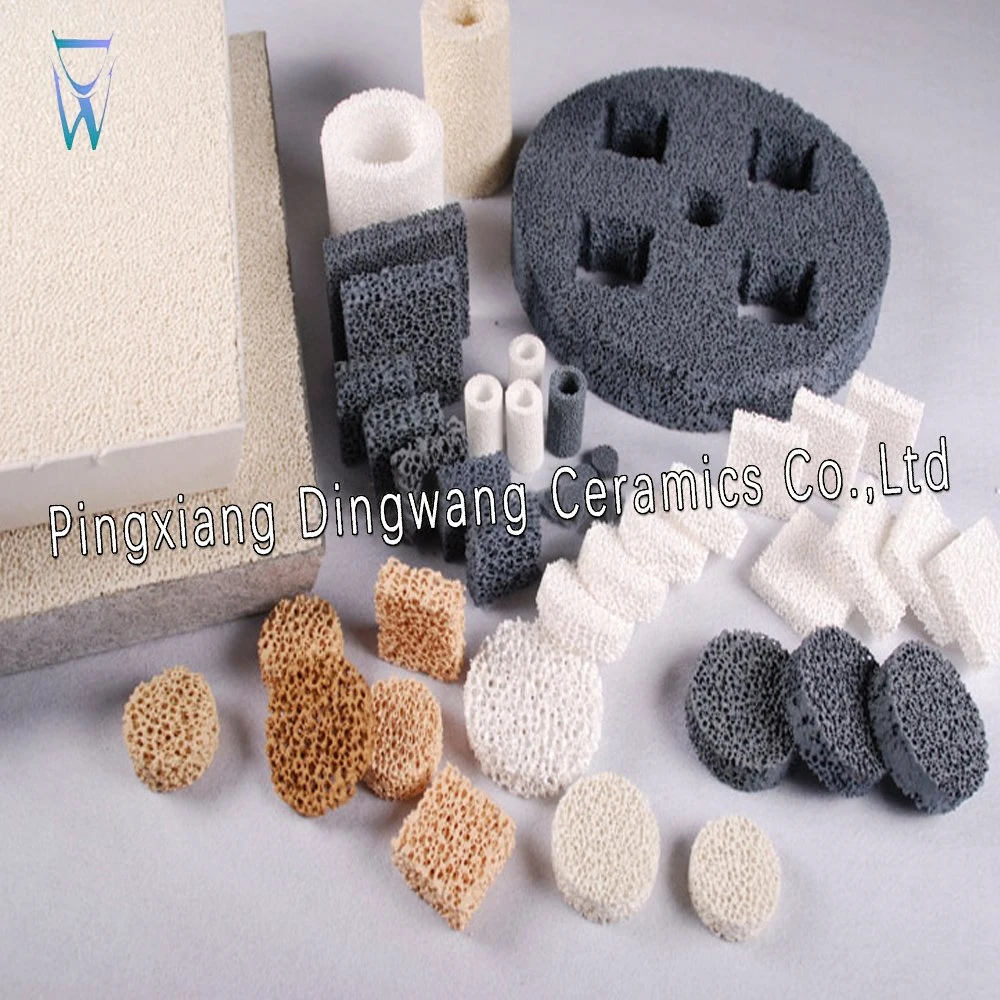 Silicon Carbide (SiC) Foam Filters for Molten Metal Filtration