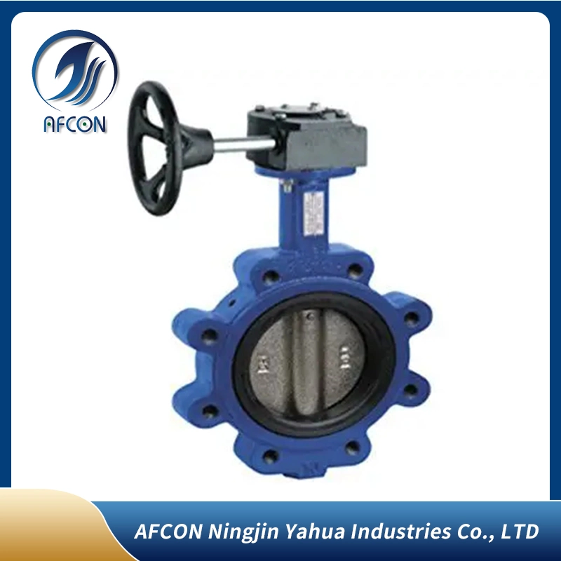 Resilient Seated Concentric Type Ductile Cast Iron Industrial Control Wafer Lug Butterfly Valves with EPDM PTFE NBR Lining API/ANSI/DIN/JIS/ASME