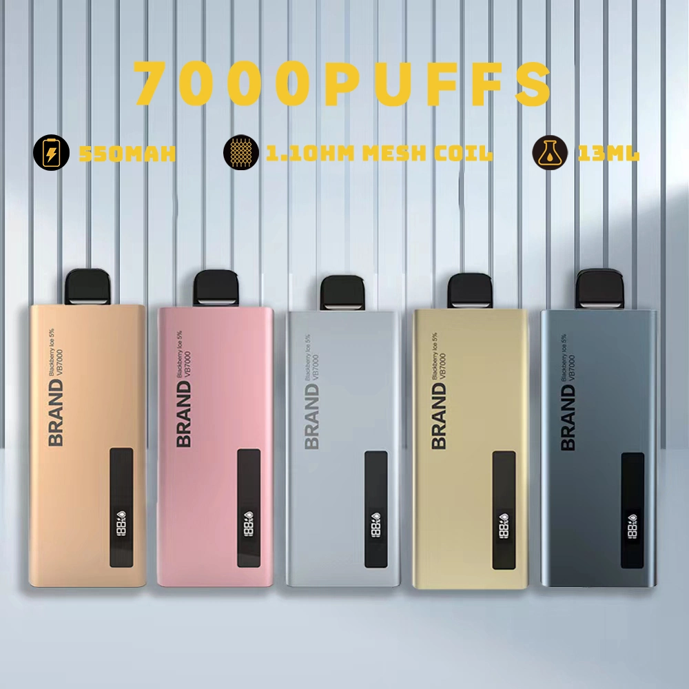 ODM/OEM Factory Newest 7000 Puffs Round Bar Disposable/Chargeable Electronic Cigarette Free Sample Wholesale/Supplier Disposable/Chargeable Vitamin Vape Disposable/Chargeable Vape 