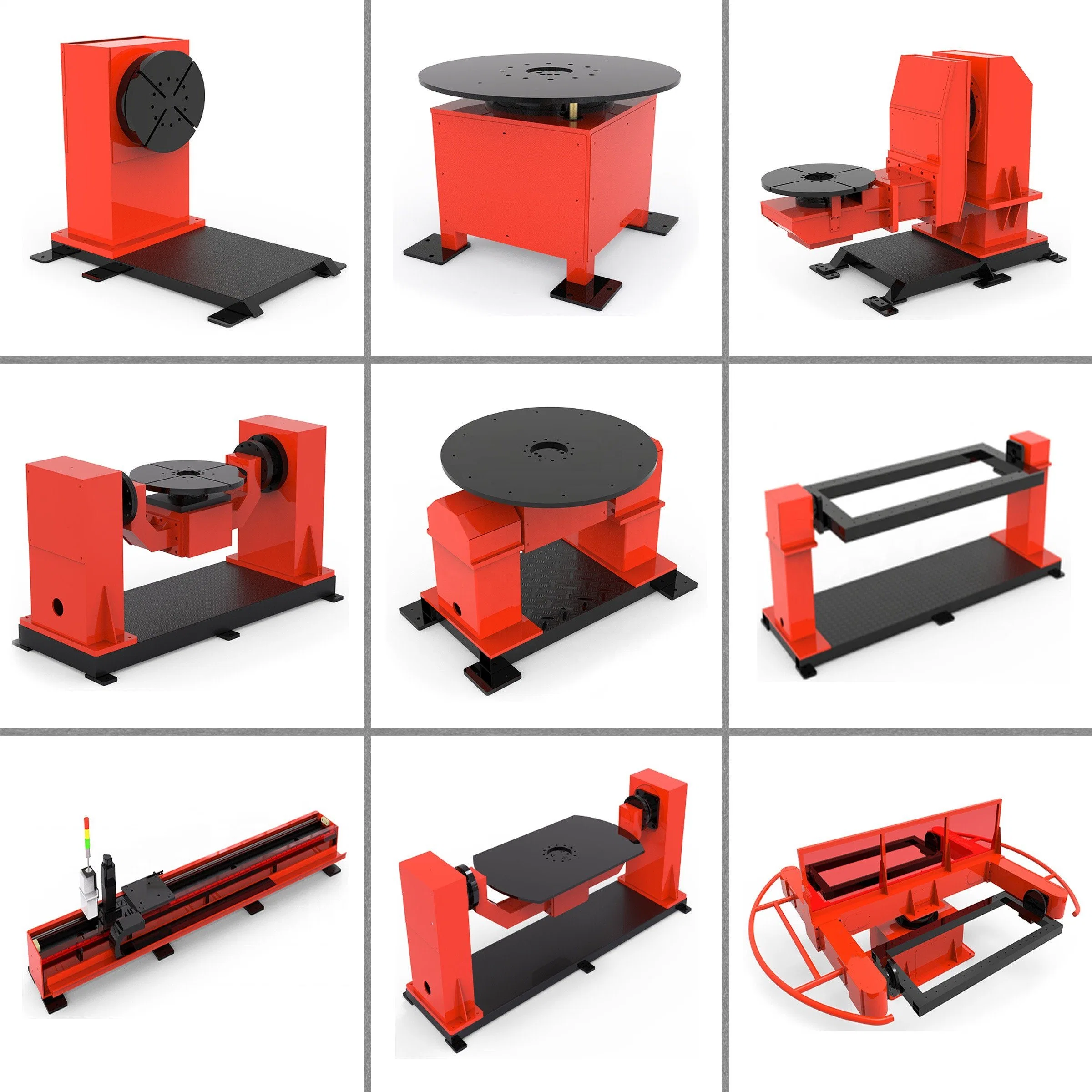 Two Axis L Type Automation Positioner for Welding Robot Arm