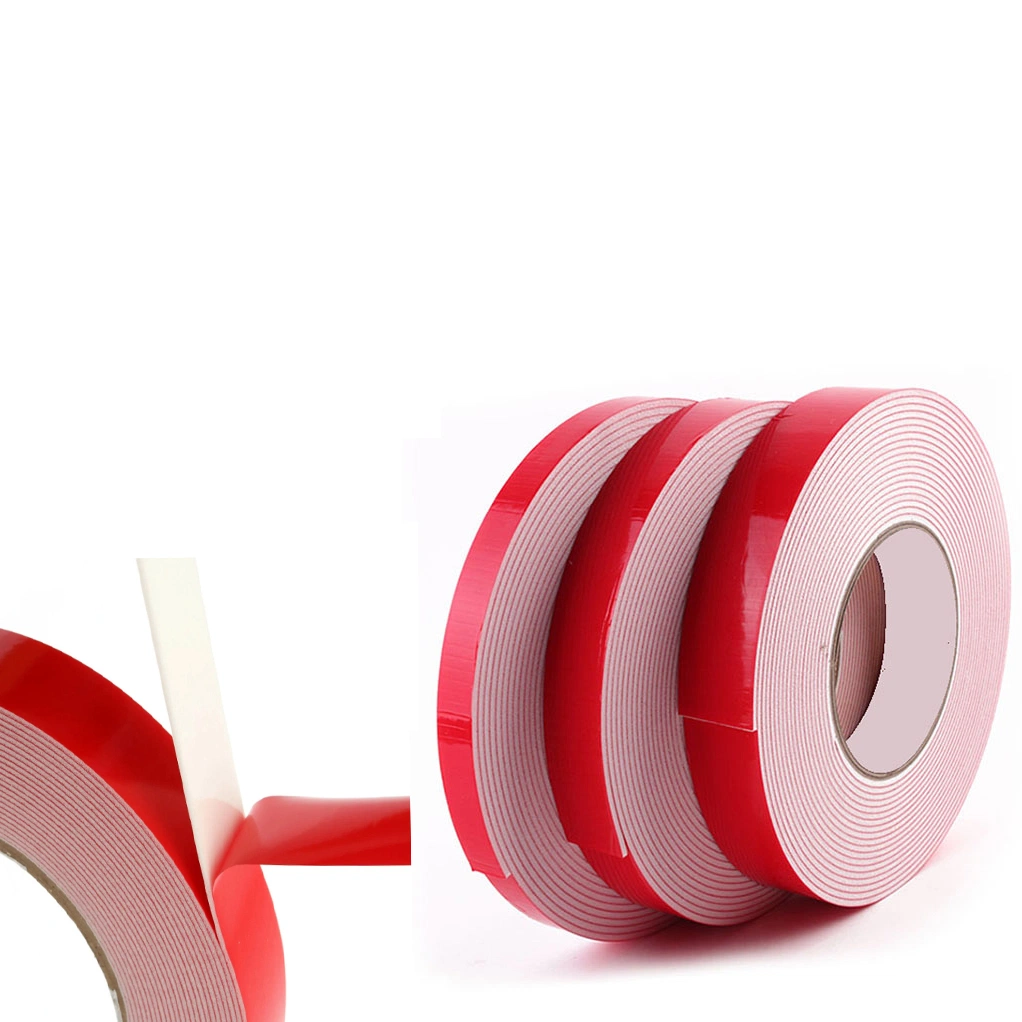 Custom Size PE Foam Double Side Acrylic EVA Foam Tape Adhesive Tapes for Car Cable Trunking