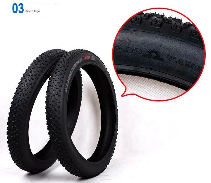 Hongchi Tyre Fat/Snow Bicycle Tyre Mountain Bike Tyre 26"