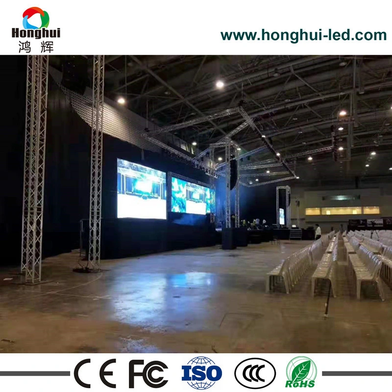 Outdoor Full Color Curve P3.91 P4.81 Rental LED Display for Advertising Panel Screen (500*500mm)