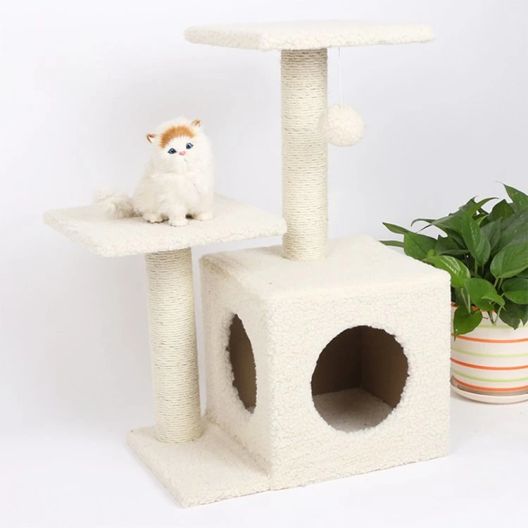 OEM Plush Wholesale Cat Trees Cat Scratcher Tree Maine Coon Cat Tree Cat Scratcher Tree