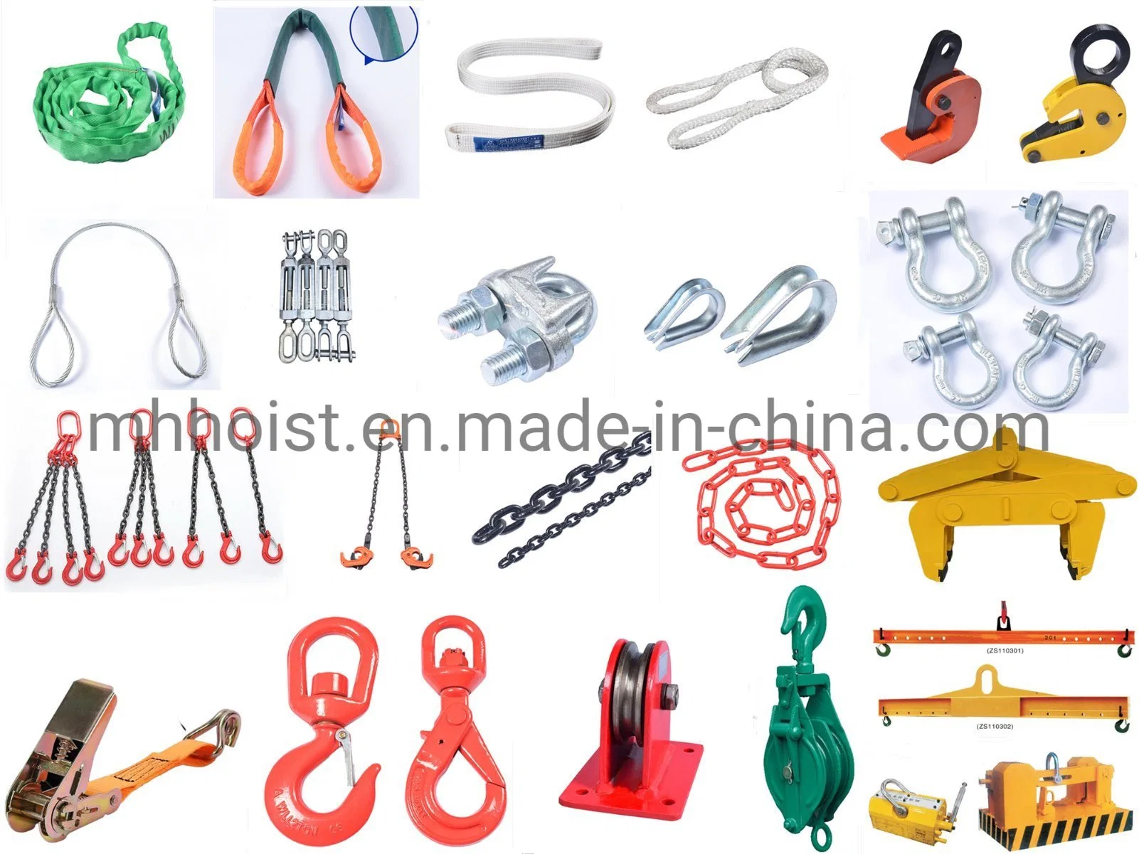 Mhtool Crane Spare Part for Hoist Lifting Equipment Sling Riggings Festoon Cable Busbar