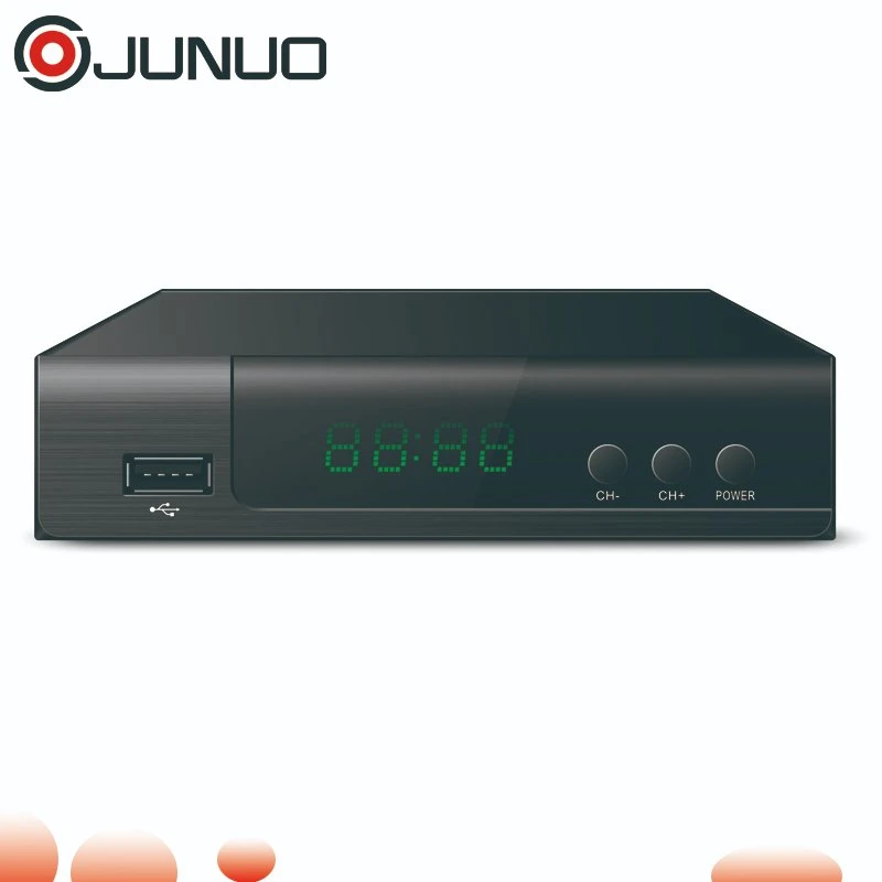 Junuo Venta caliente de fábrica Internet IPTV Digital DVB-T2 Sintonizador de TV