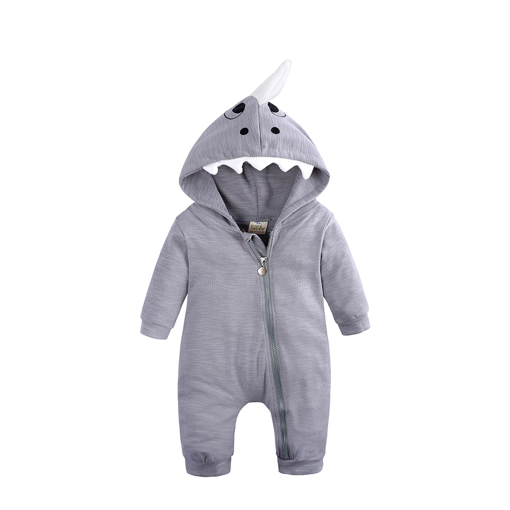 Popular Winter Newborn Baby Boys Rompers Cosplay Animal Dinosaur Cartoon Baby Girls Romper Costumes Wear