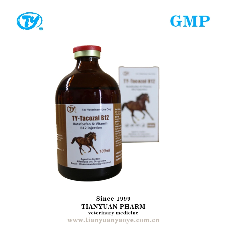 Veterinary Medicine Butafosfan and Vitamin B12 Injection