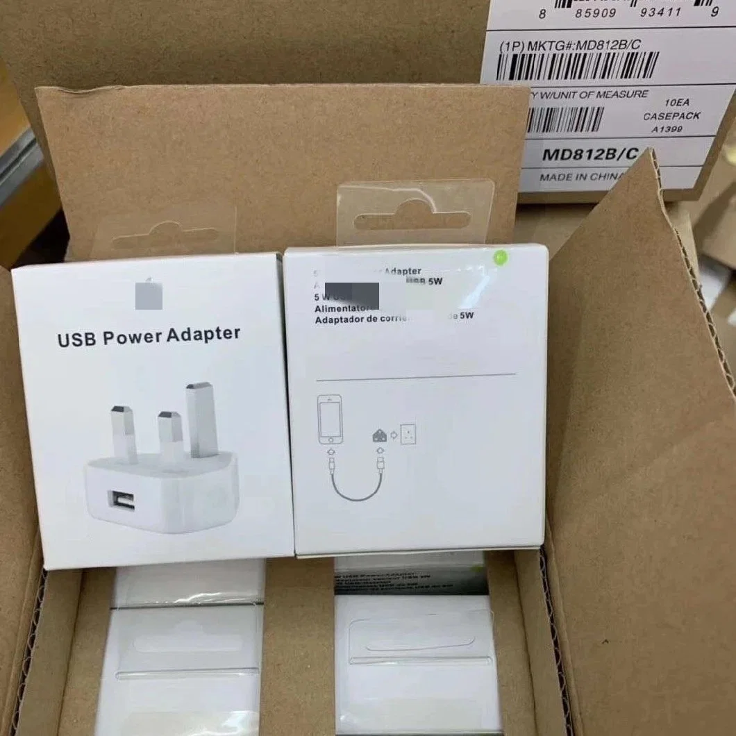 High quality/High cost performance UK Standard 5W Fast Charging USB Charger Mobile Phone Charger Power Adapter