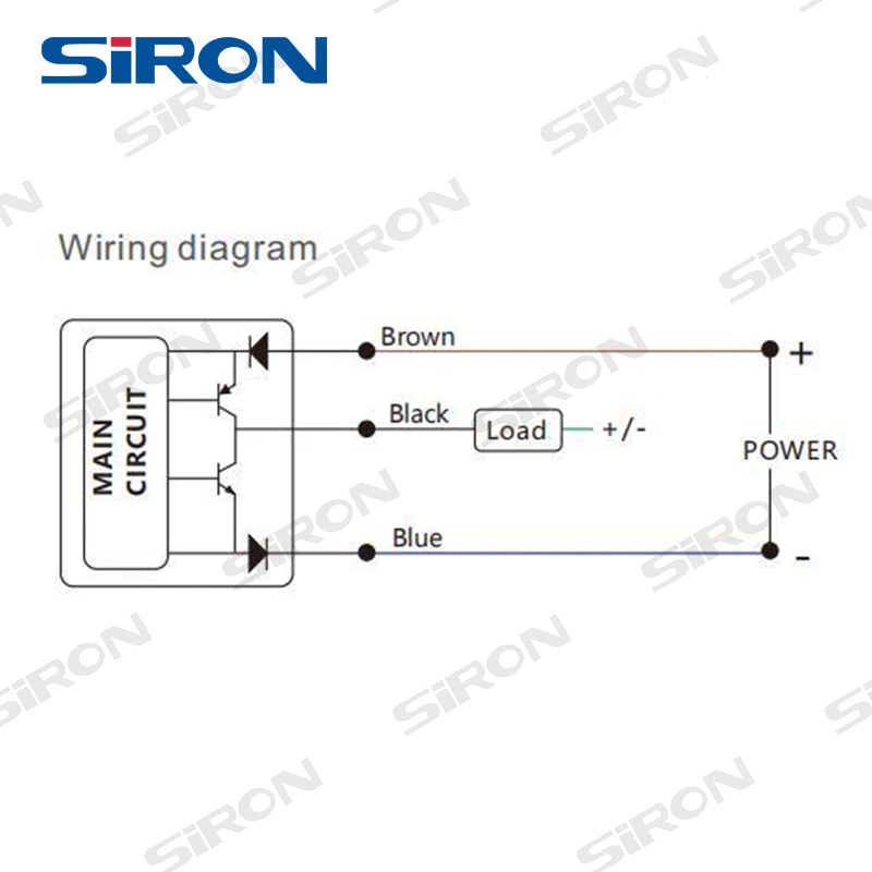 SIRON K025 Proximity Switch M8 M12 Tipo de salida de identificación automática Sensor