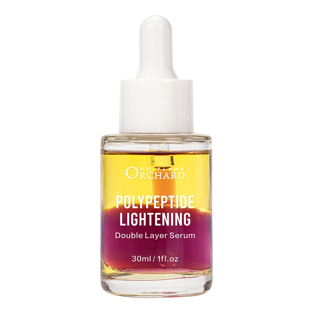 Hot Selling Face Care Reduce Wrinkles Polypeptide Lightening Double Layer Serum