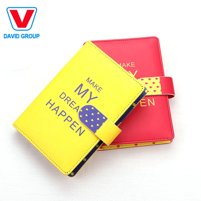 Custom Good-Looking PU Paper Material Notebook for Promotion Gifts