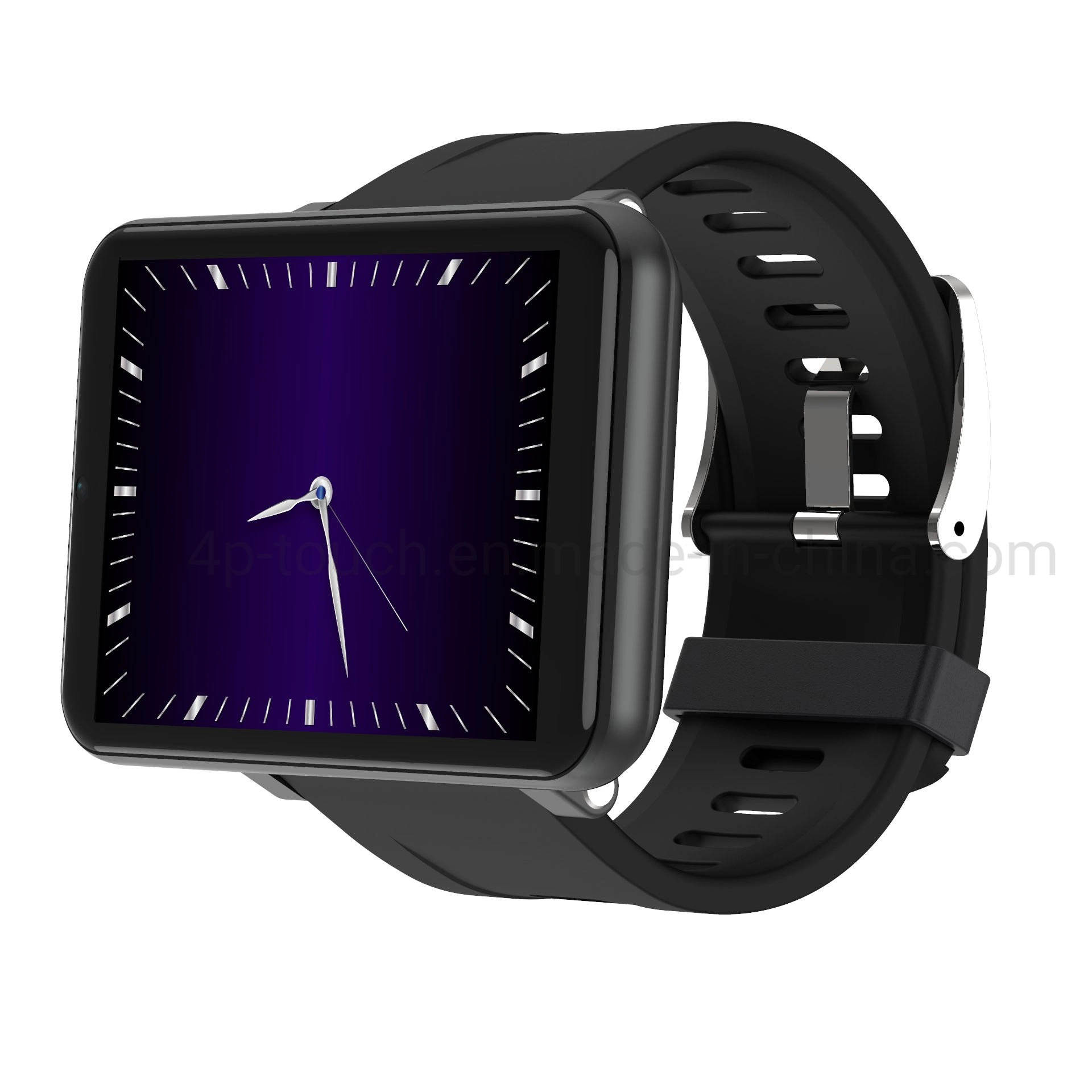 La última gran pantalla HD de 4G precisa monitorización cardíaca Smart SIM reloj teléfono con Videollamada DM100 GPS