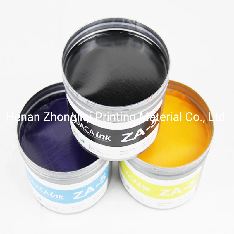 Zhongliqi Art Paper Pigment Ink Blatt Fed Offset Ink