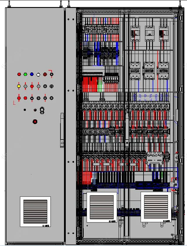 Armário de controlo PLC/armário elétrico (OEM e ODM)