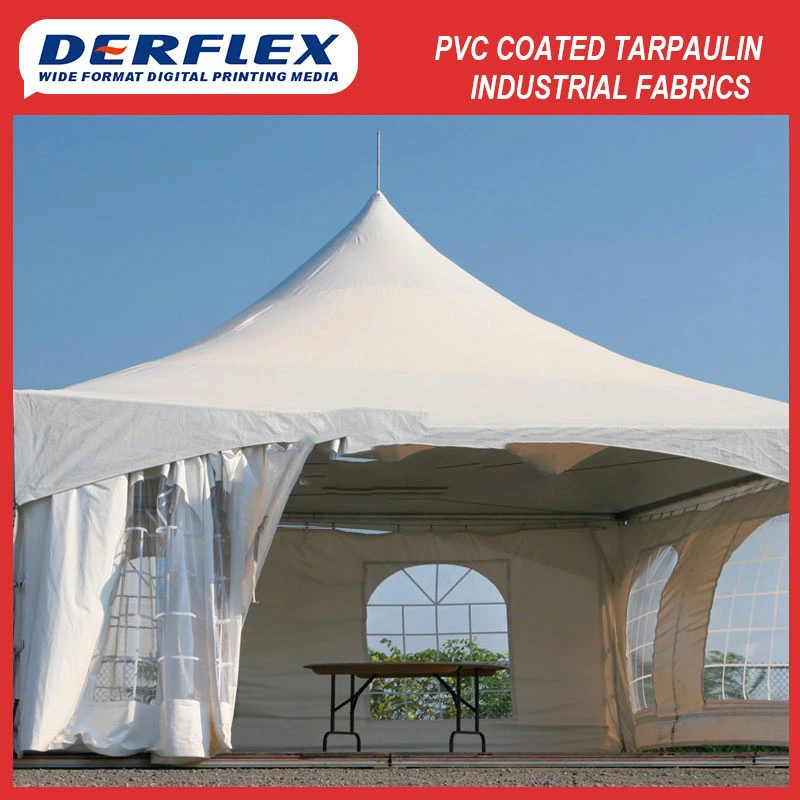 600d PVC/PU Coated Oxford Polyester for Tent Use