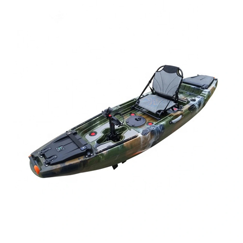 Nuevo kayak de pesca con pedales de asiento superior llegado