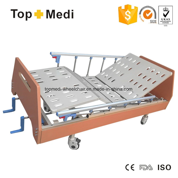 Producto de tendencias mobiliario del hospital de atención domiciliaria Manual cama de hospital para pacientes