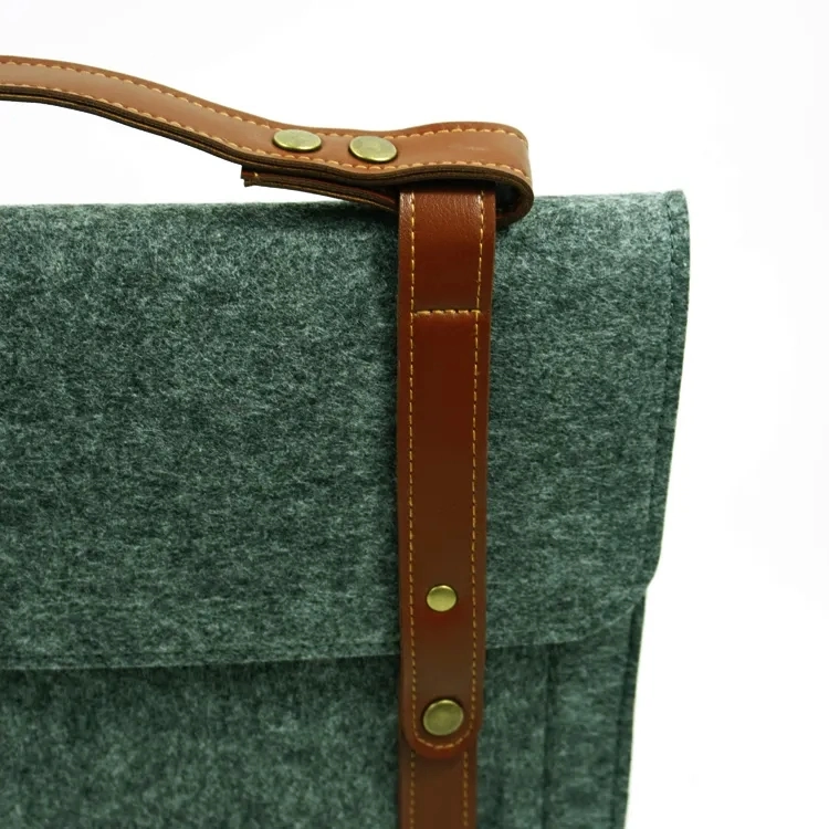 100% Polyester Felt Laptop Bag/ Computer Case for Business Man