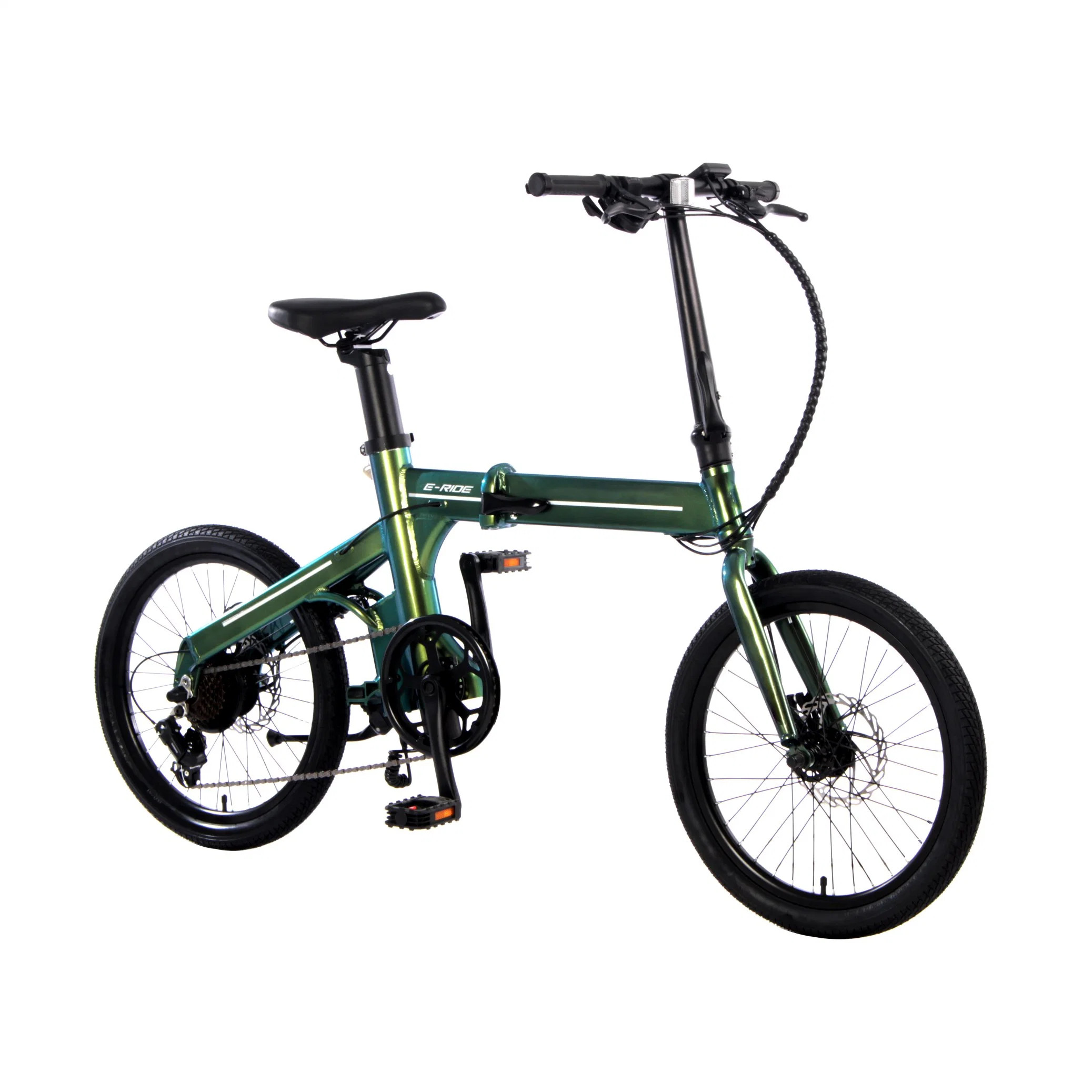 Bicicleta elétrica de 36 V 250 W 10 a bicicleta mini-dobrável