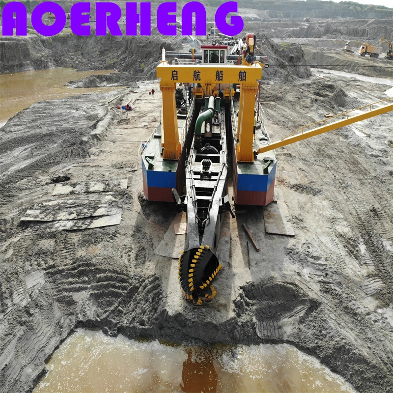 Diesel Engine Power Cutter Suction Sand Dredging Equipment for River