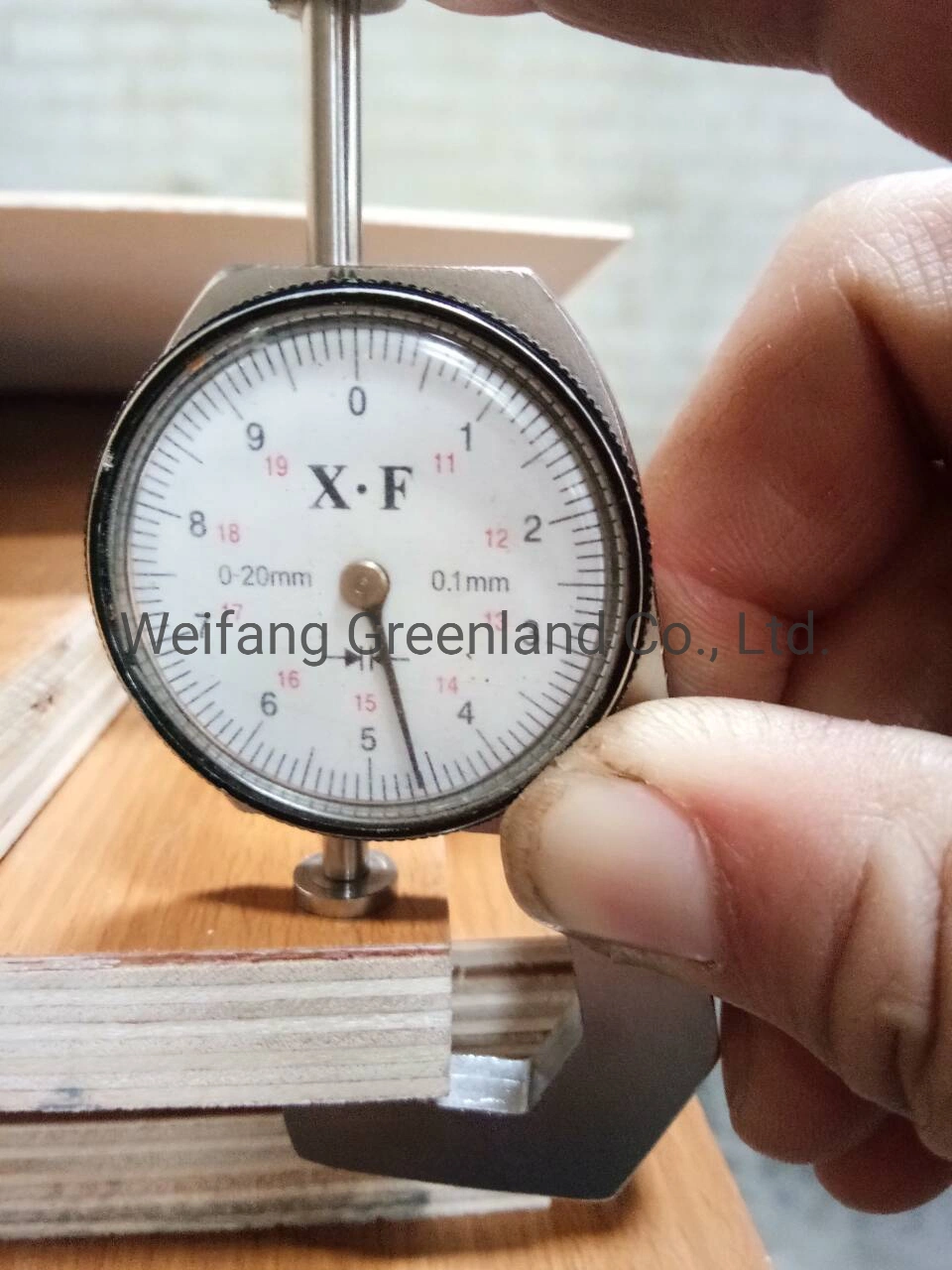 15mm, 18mm PVC Film Coated Plywood for Kitchen Furniture Produce