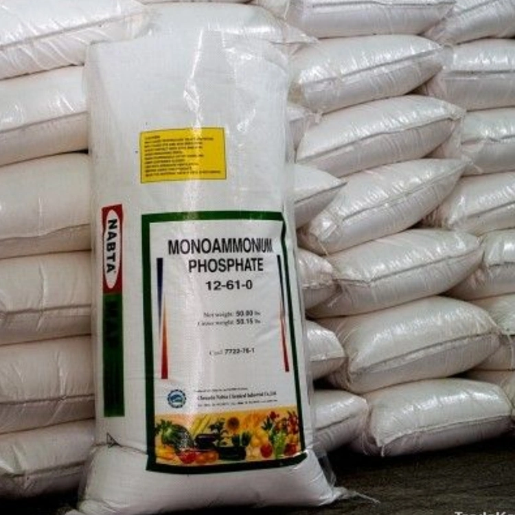 Precio de fábrica Monoamonio Map Fertilizer 12-61-0 Precio Mono Ammonium fosfato Nh4h2po4