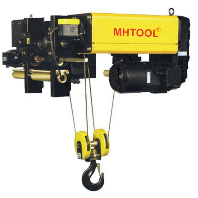 New Style European Double Speed Hoist Double Girder Electric Wire Rope Hoist 10ton for Crane