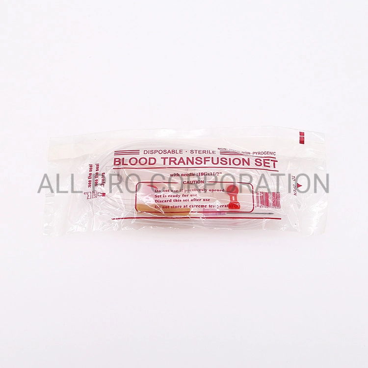 Kit de transfusion IV à usage médical Kit de perfusion de sang pratique