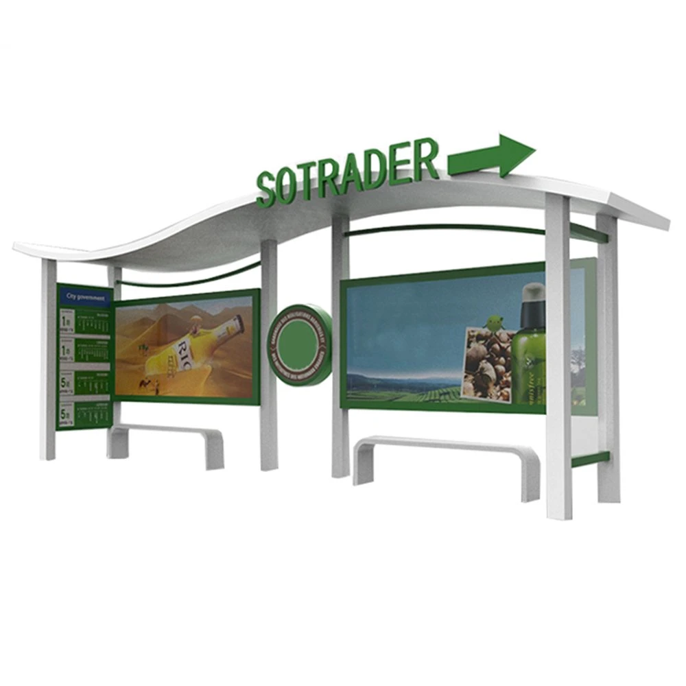 Outdoor High Quality Used Bus Stop Shelters