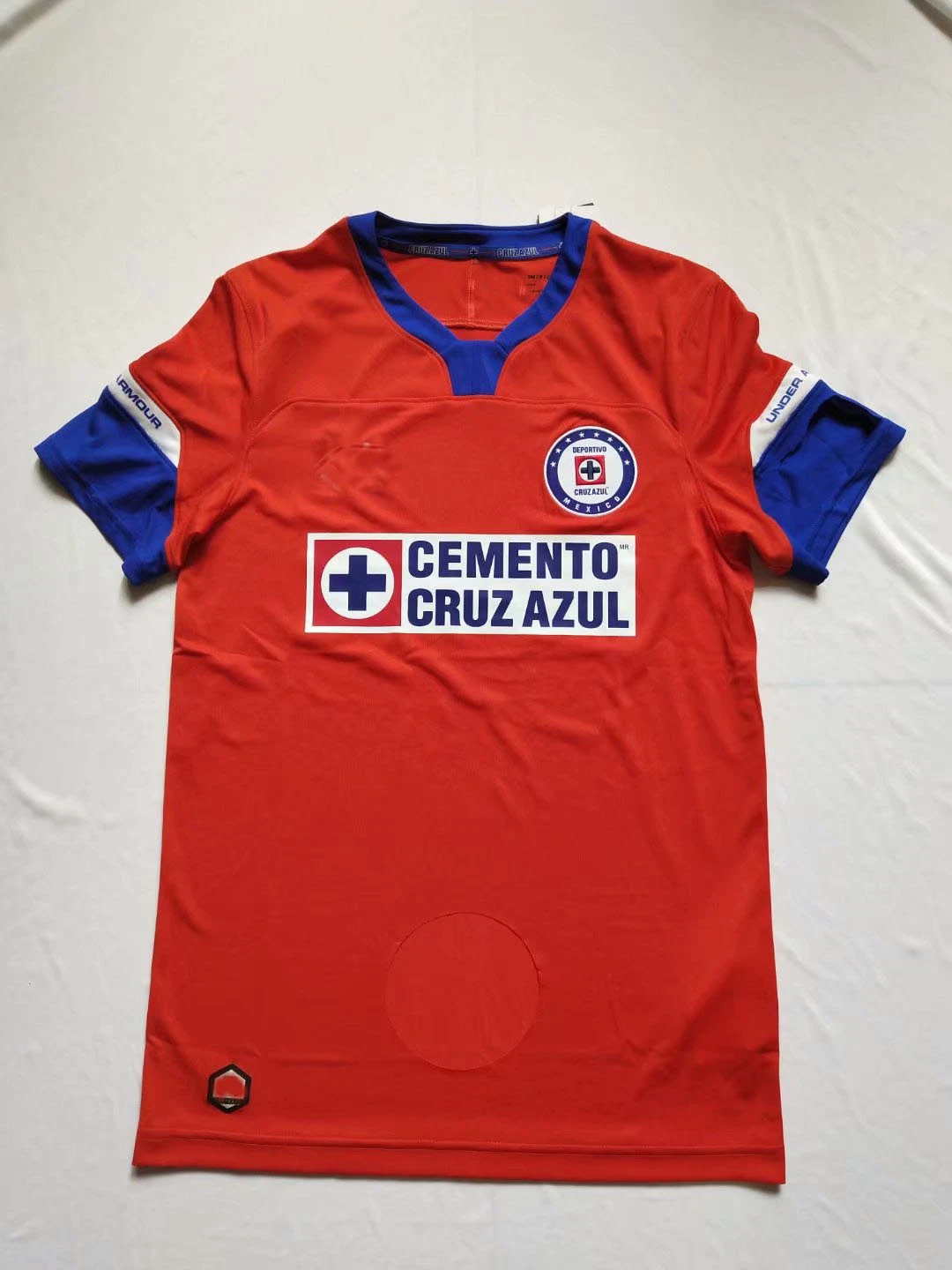 Cruz Azul Blue White and Red Football Uniforms