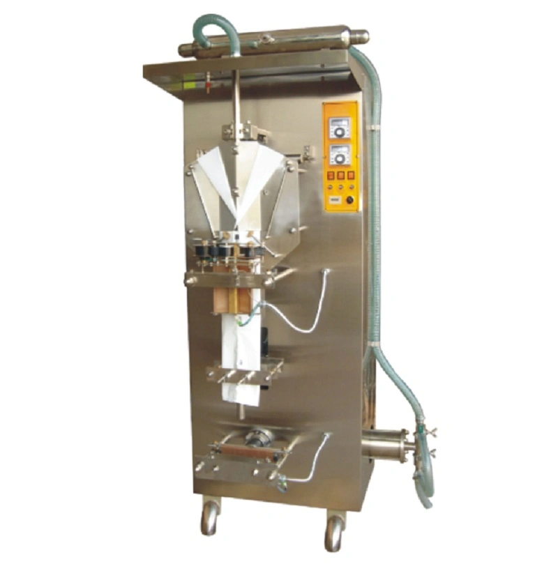 Dxdy-1000aiii Hualian machine de conditionnement vertical de l'eau minérale liquide jus automatique Sachet Sac Pochette plastique formant le remplissage de l'équipement d'emballage d'étanchéité