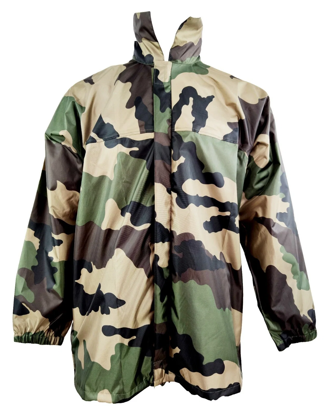 Waterproof 3000mm Tender Military Army Police Camo Coated Rainsuits