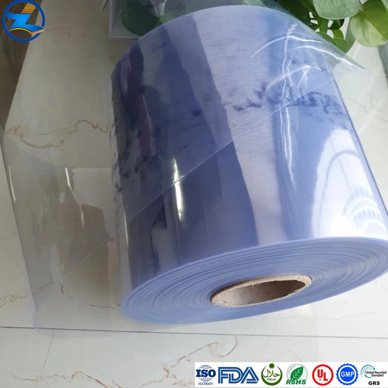 Customizable Size Pharma PVC/PVDC Film Sheet Material PVC Card Material Plastic Sheet for Medicament