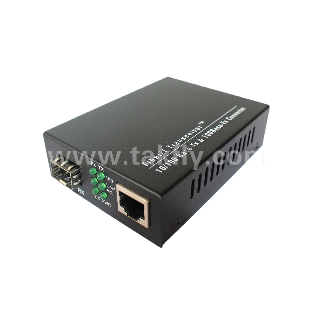 100m fibre SFP Media Converter