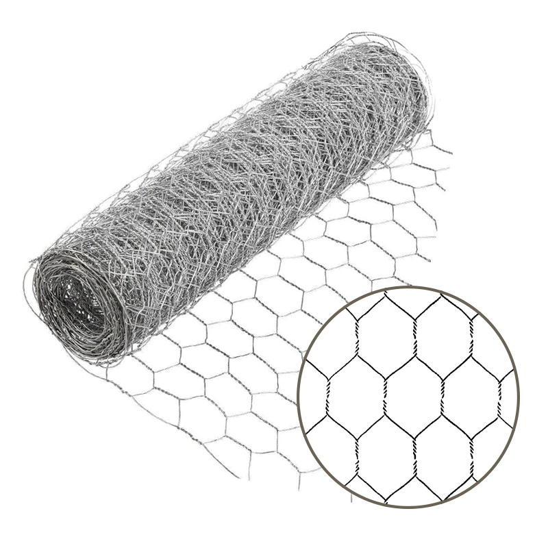 Amazon Ebay's Choice PVC Coated or Galvanized Hexagonal Chicken Wire Mesh for Poultry (HWM)