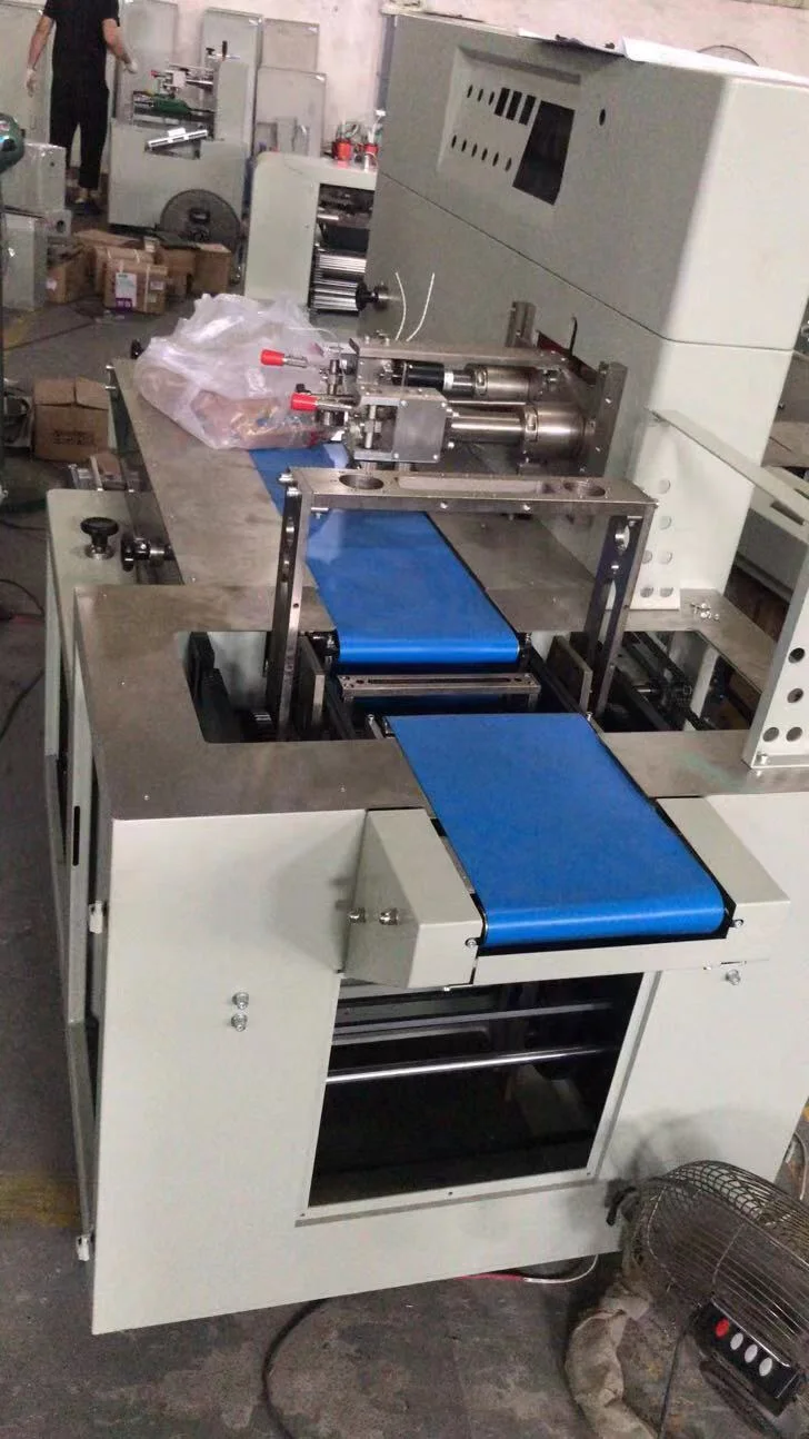 Reciprocating Box Motion Recyclable Salad Plastic Spoon Flow-Wrapping-Machine Automat Flow Pack Wrap Machine