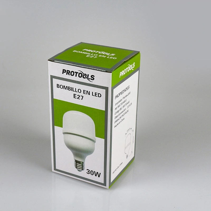 Factory Custom Corrugated Paper Packaging Box for LED Bulb /Lamp/Light