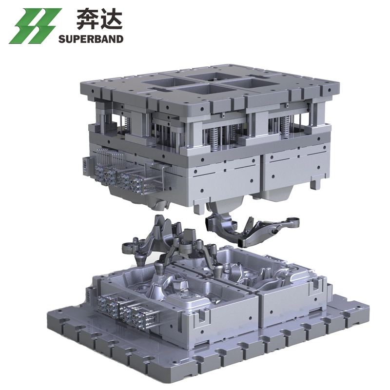 Peças automáticas de fundição de moldes da subestrutura em alumínio de baixa pressão OEM Fabricante