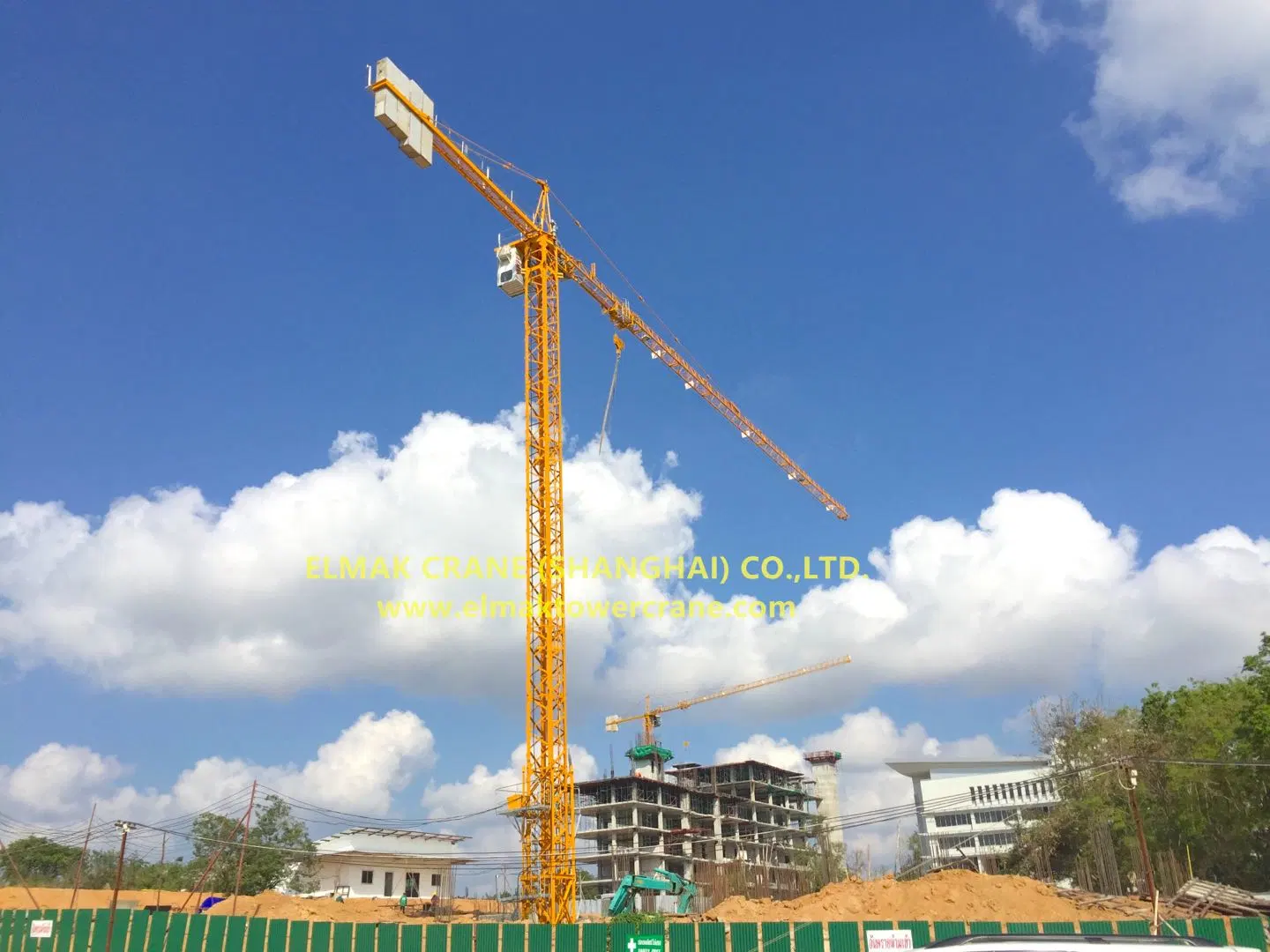 Emk5516-6 55m Jib Tip Load 1.6 Tontopkit Tower Crane for 6ton