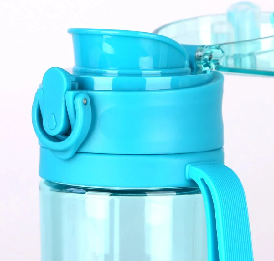 550ml de agua de plástico de rebote de los niños de dibujos animados tazas con pajas/Deportes al aire libre y Portable Cup