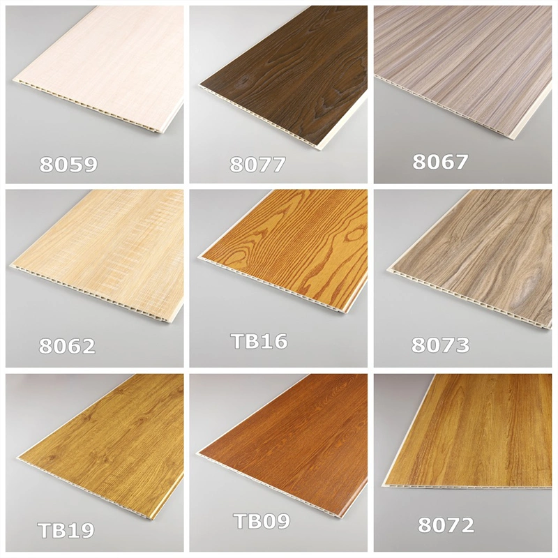 Factorty Free Sample Variety Waterproof WPC Wall Ceiling Cladding for House Decoration