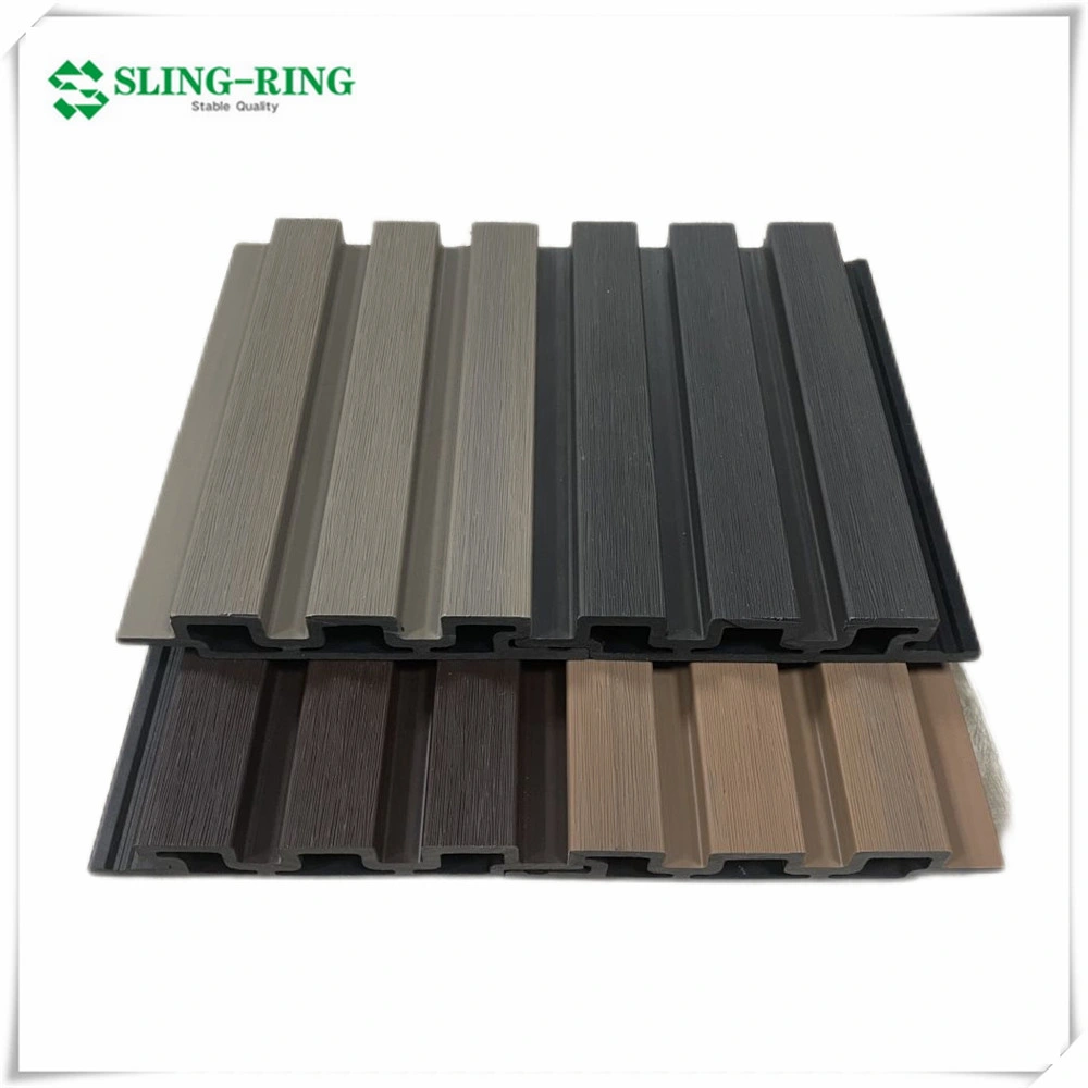 202*30mm 155*25mm 195*15mm WPC Wateproof Fireproof Wall Panel Wood Plastic Composite Wall Panel for Interior Decor