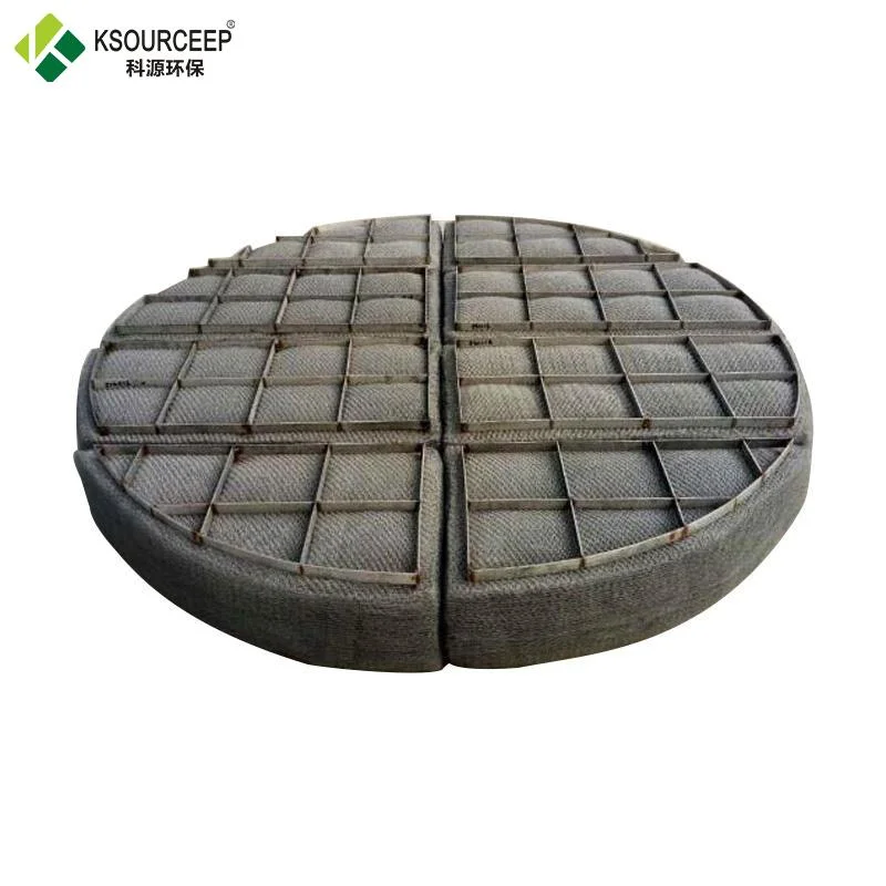 Customized Mist Eliminator 300-6000mm Diameter Demister Pad